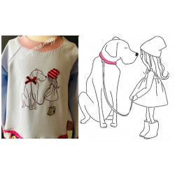 Stickdatei - Hundeliebe 1